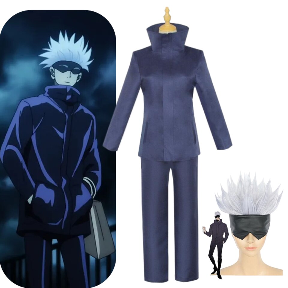 Cosplay Fantasia Gojo Satoru - LOJA DE COSPLAY - Comprar Cosplay ...